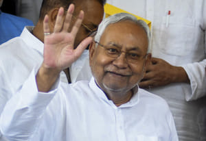 PTI : Bihar Chief Minister Nitish Kumar at the state Assembly House during the Monsoon session, in Patna, Tuesday